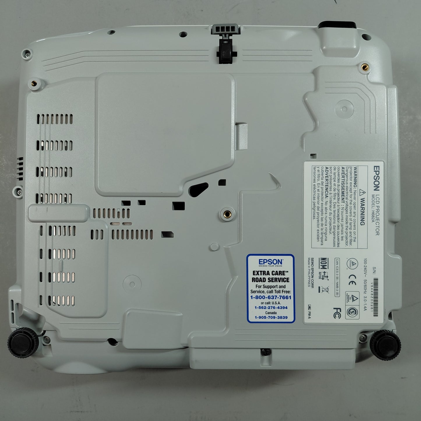 Epson PowerLite 965H 1024 x 768 XGA 3,300 Lumens LCD Projector