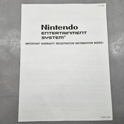 Nintendo Entertainment System NES Video Game Console NES-001 Gray