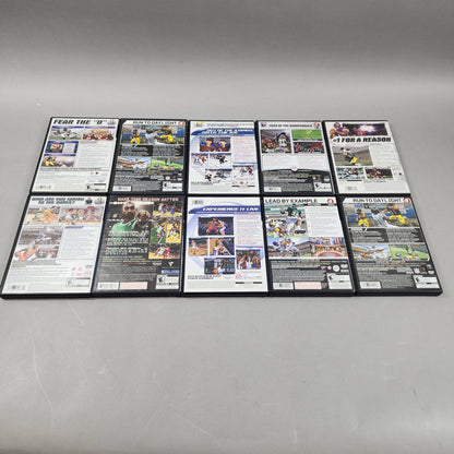 Lot of 10 Sony PlayStation 2 PS2 Sports Games