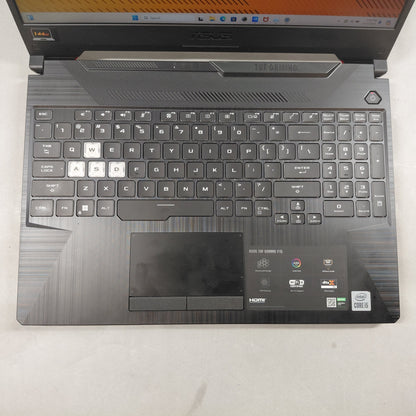 Asus Tuff Gaming F15 15.6" i5-10300H 2.2GHz 8GB RAM 500GB SSD GeForce GTX 1650