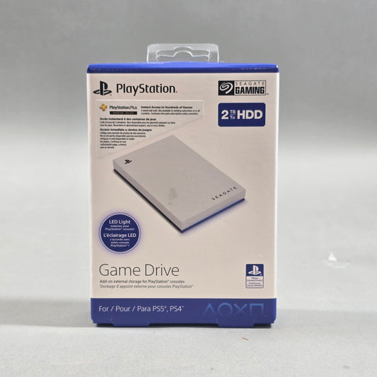 New Seagate Playstation Game Drive 2TB HDD Hard Drive 3M5AP7-570