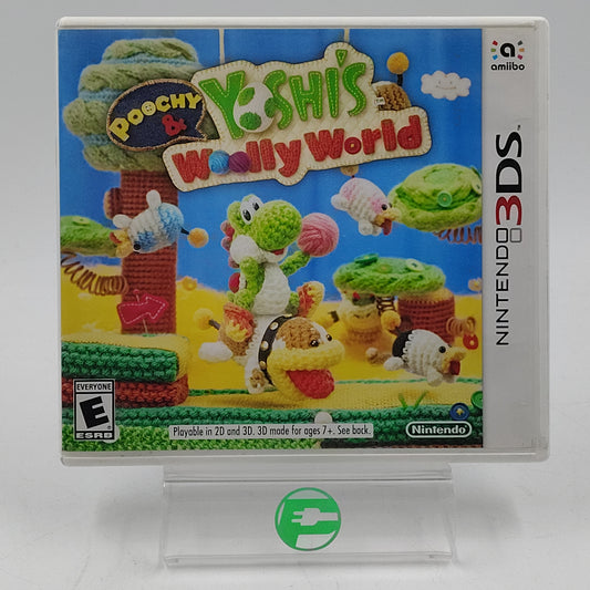Poochy & Yoshi's Woolly World (Nintendo 3DS, 2017)