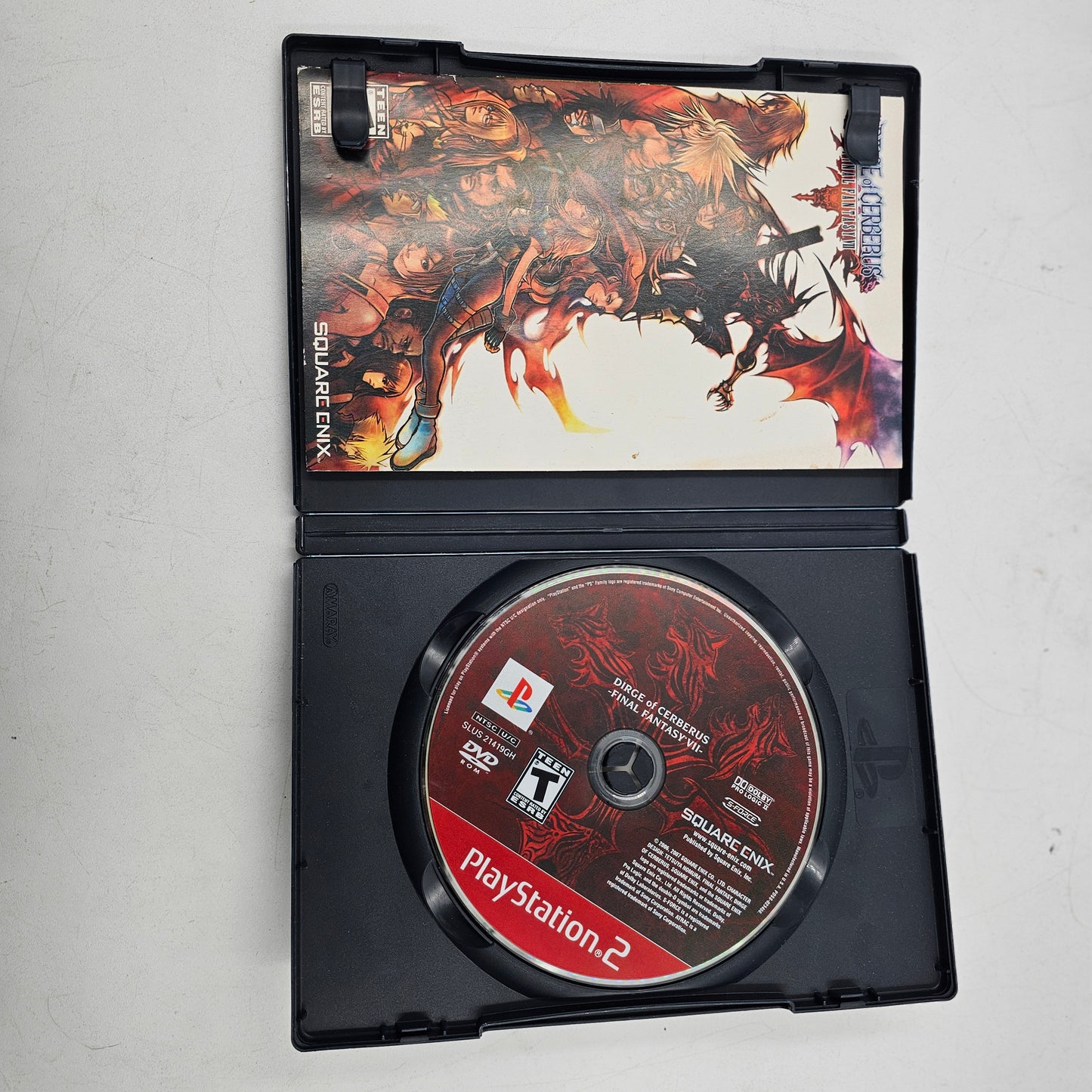 Final Fantasy VII Dirge of Cerberus (Sony PlayStation 2 PS2, 2006)