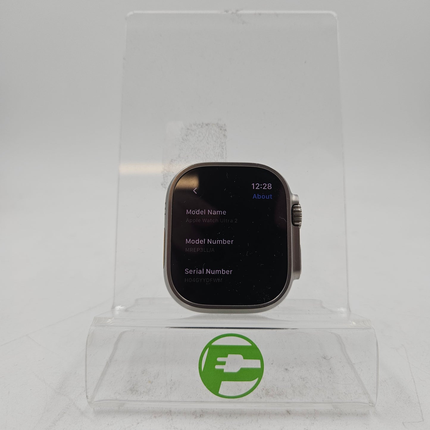 Unlocked Apple Watch Ultra 2 49MM Blue Titanium Anchor Blue Sport Loop MREP3LL/A