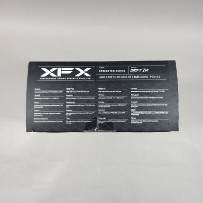 XFX Radeon RX 6650XT 8GB GDDR6 Graphics Card RX-665X8D