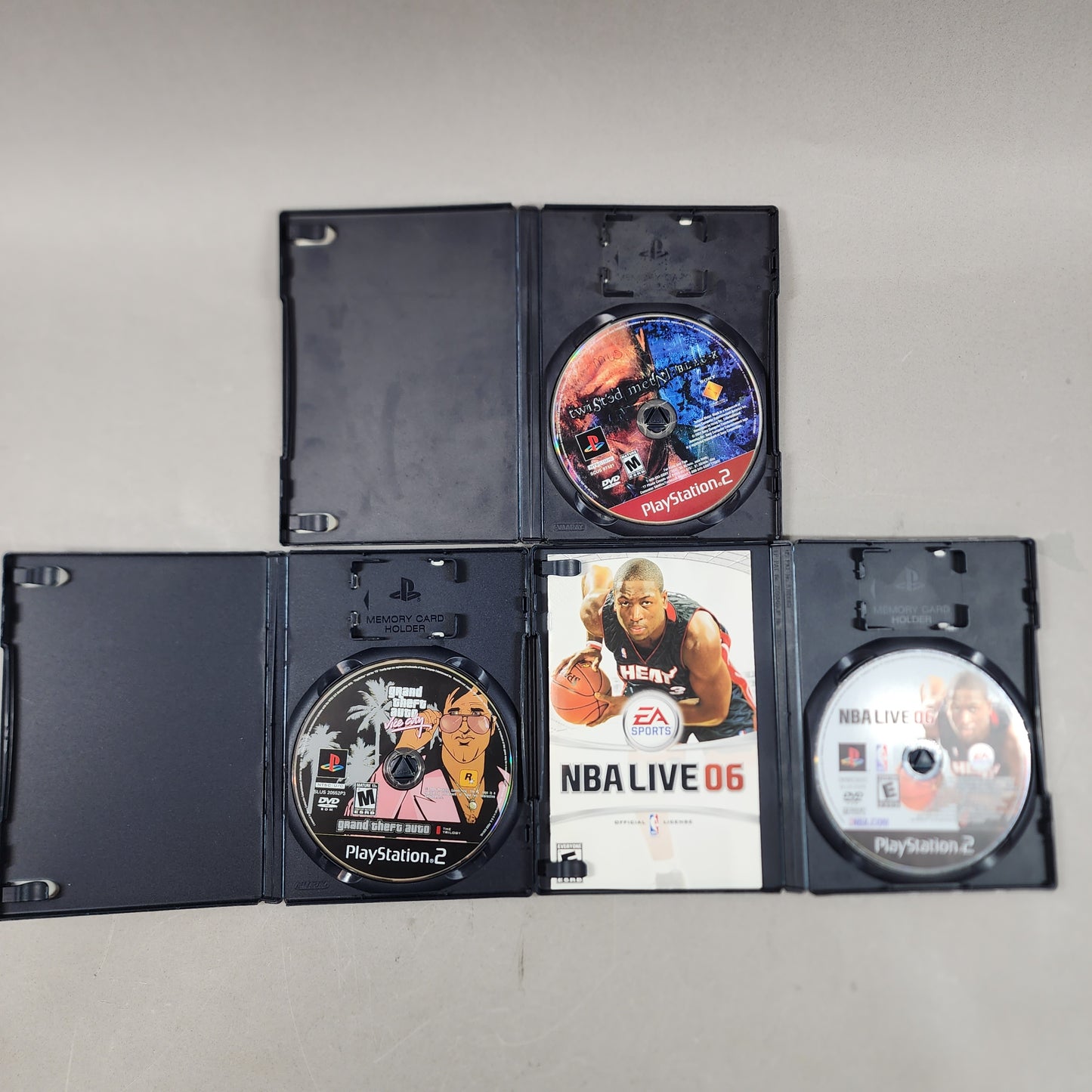 Lot of 3 Sony PlayStation 2 PS2 Games