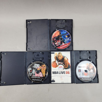 Lot of 3 Sony PlayStation 2 PS2 Games