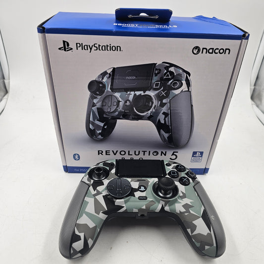 Sony Nacon Gray Camo 850036144779 Missing top of left joystick