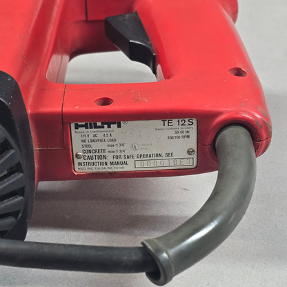Hilti TE12S 115V Hammer Drill