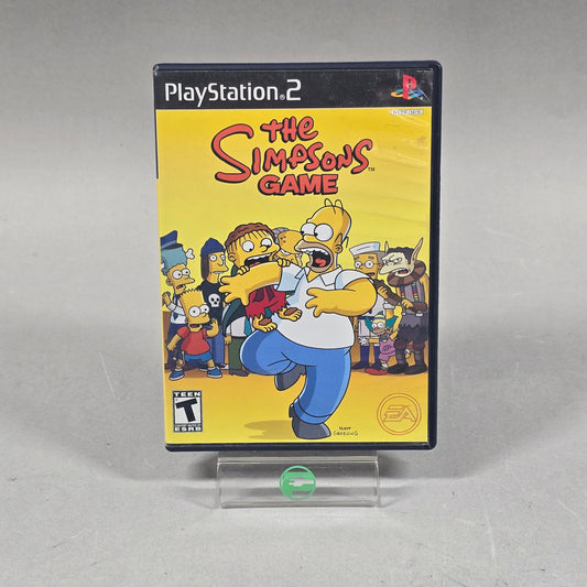 The Simpsons Game (Sony PlayStation 2 PS2, 2007)