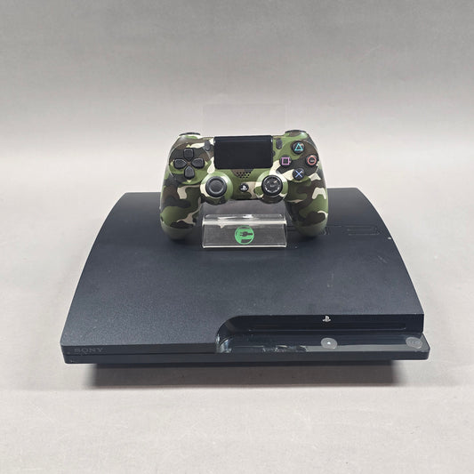 Broken Sony PlayStation 3 Slim PS3 320GB Console Gaming System Poor Condition