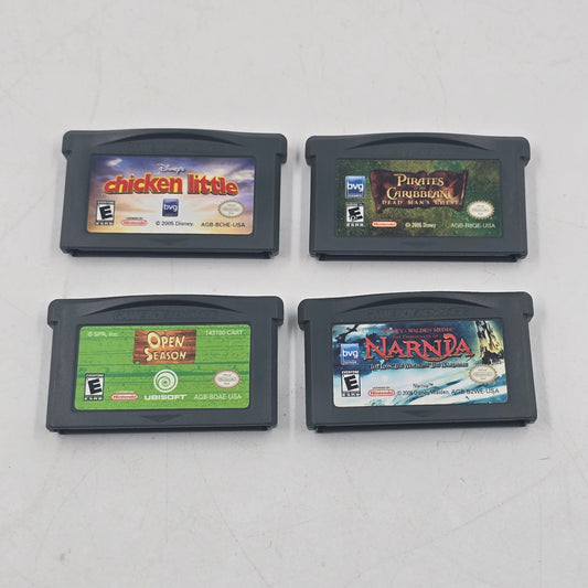 Lot of 4 Nintendo Game Boy Advance Games