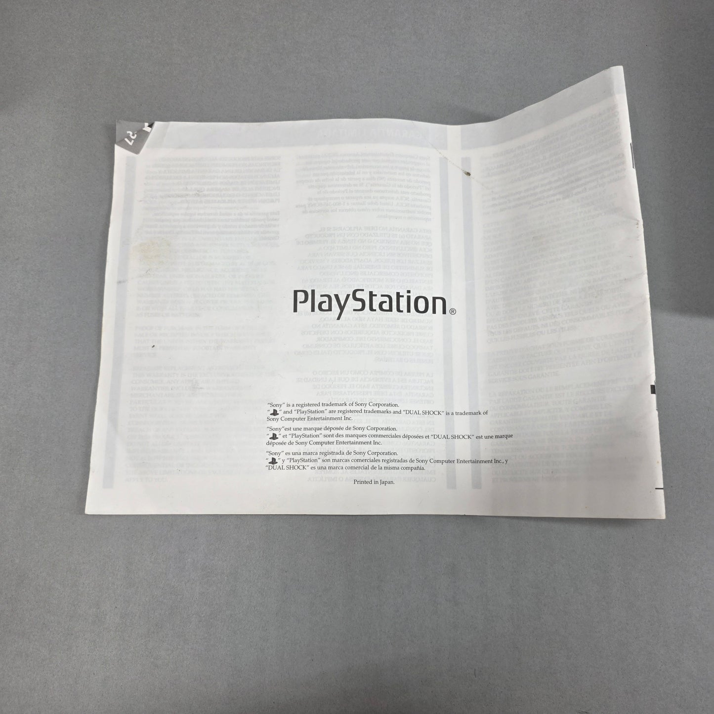 Sony PlayStation 1 PS1 1MB Gray Console Gaming System 3003348