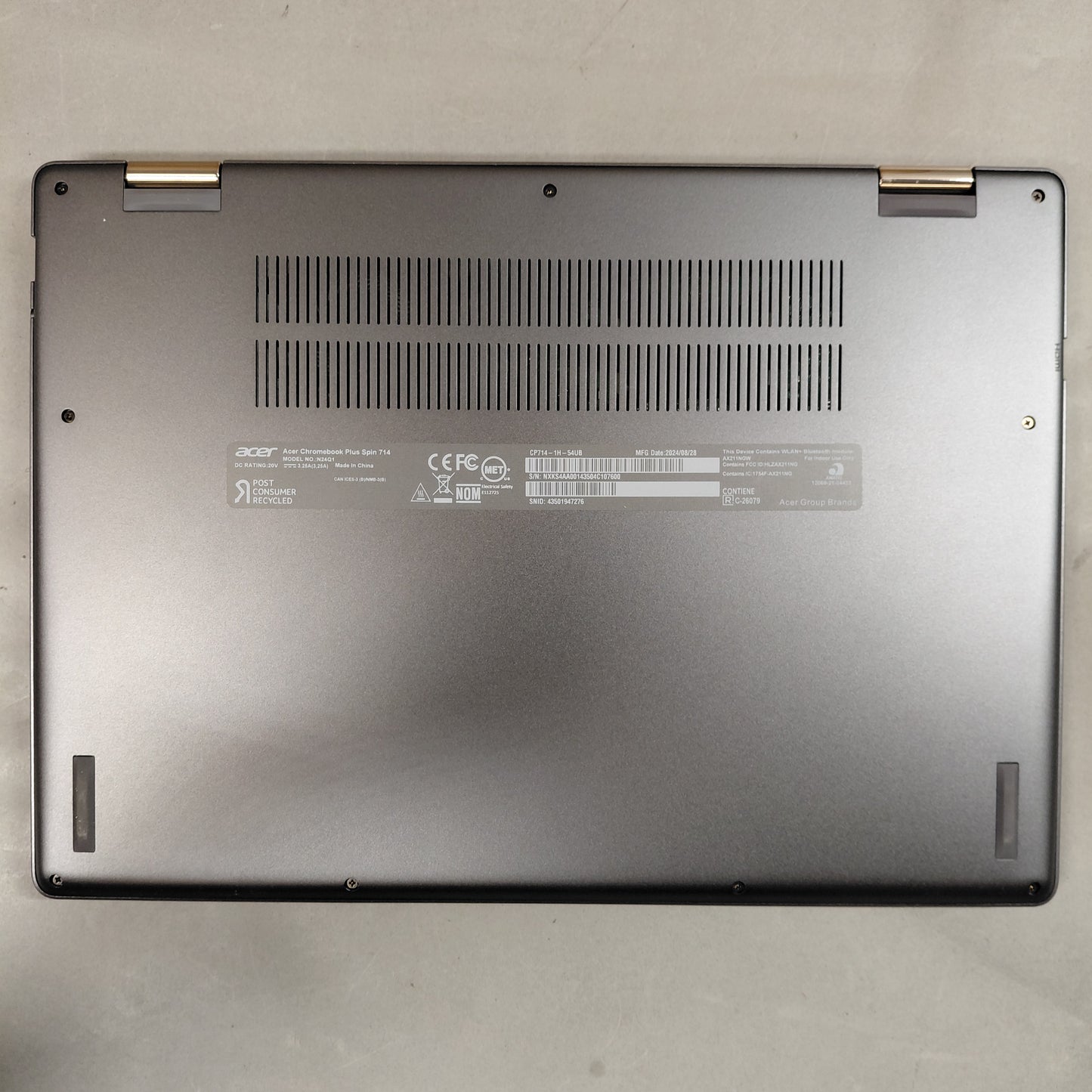 Acer Chromebook Plus SPIN 714