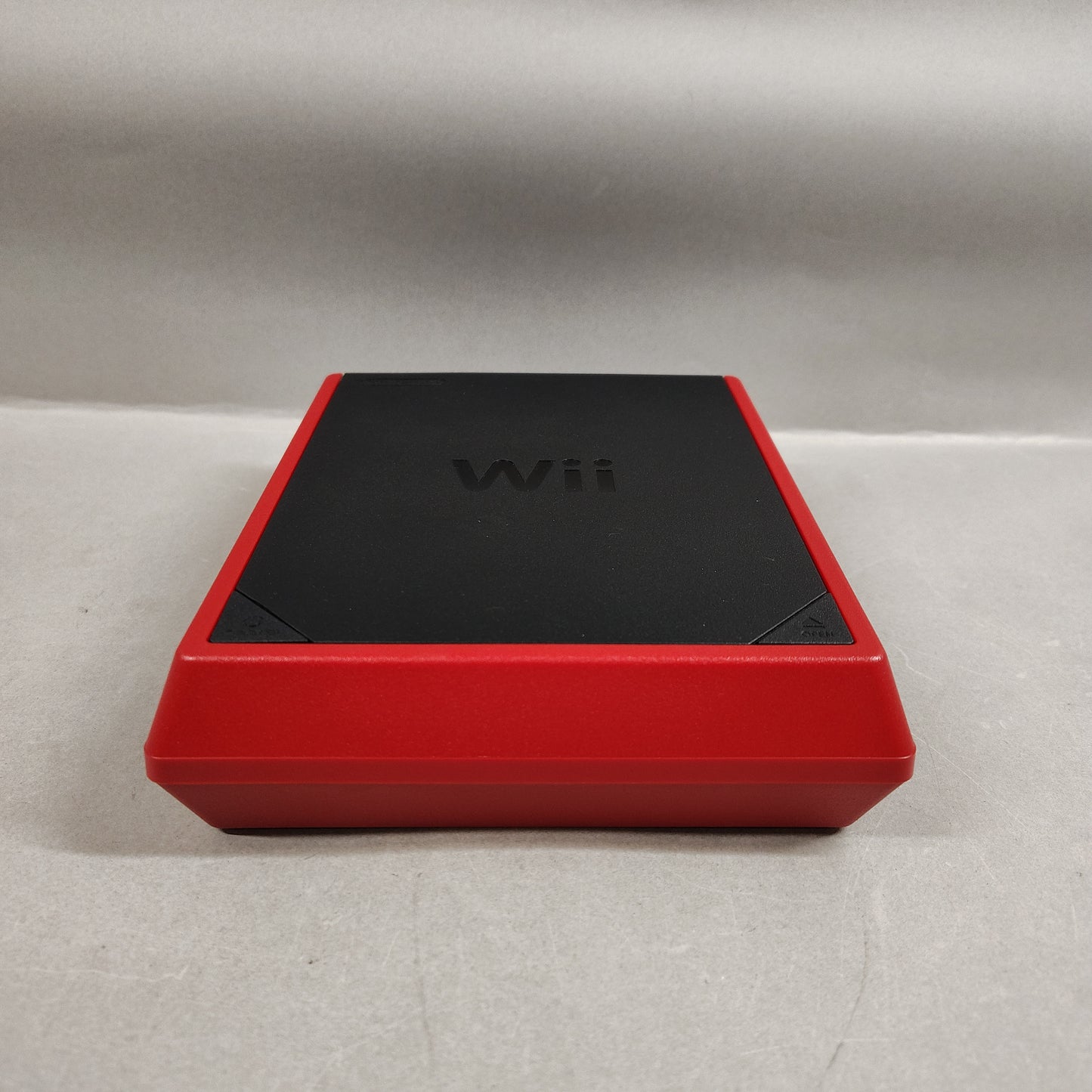 Nintendo Wii Mini Video Game Console RVL-201 Red w/ 1 