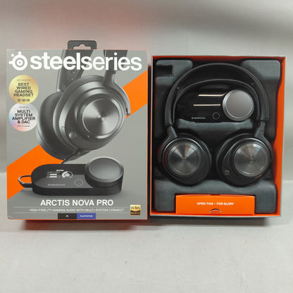 Steelseries Arctis Nova Pro Gaming Headset Black SC-00022