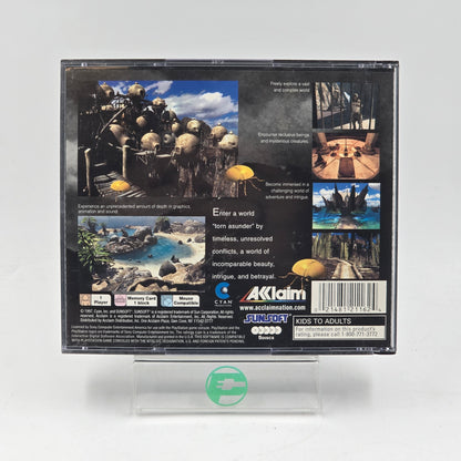 Riven The Sequel to Myst (Sony PlayStation 1 PS1, 1997)