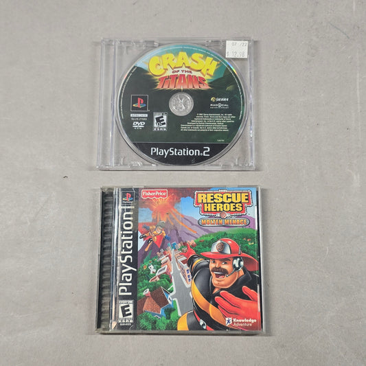 Lot of 2 Sony PlayStation 1 PS1 Games