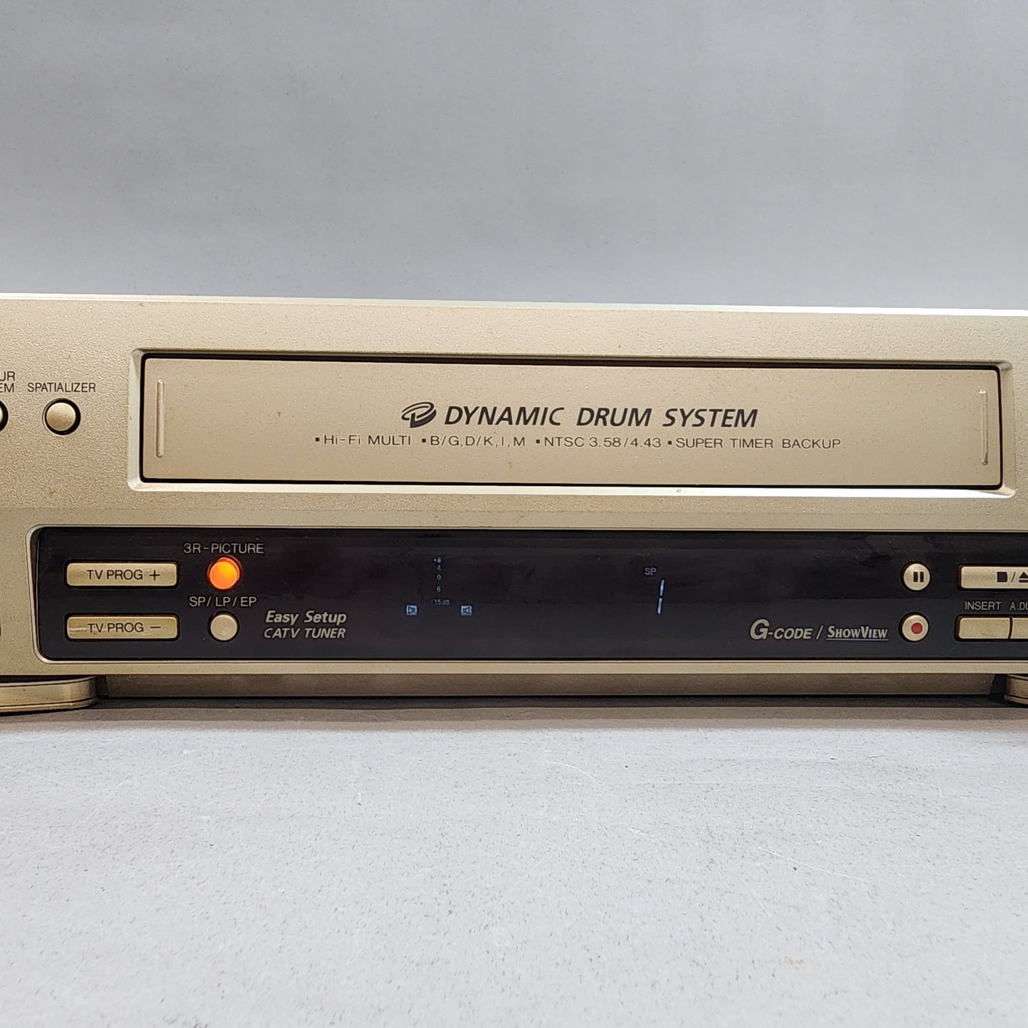 JVC Dynamic Sound System HR-DD857MS Video Cassette Recorder with Remote