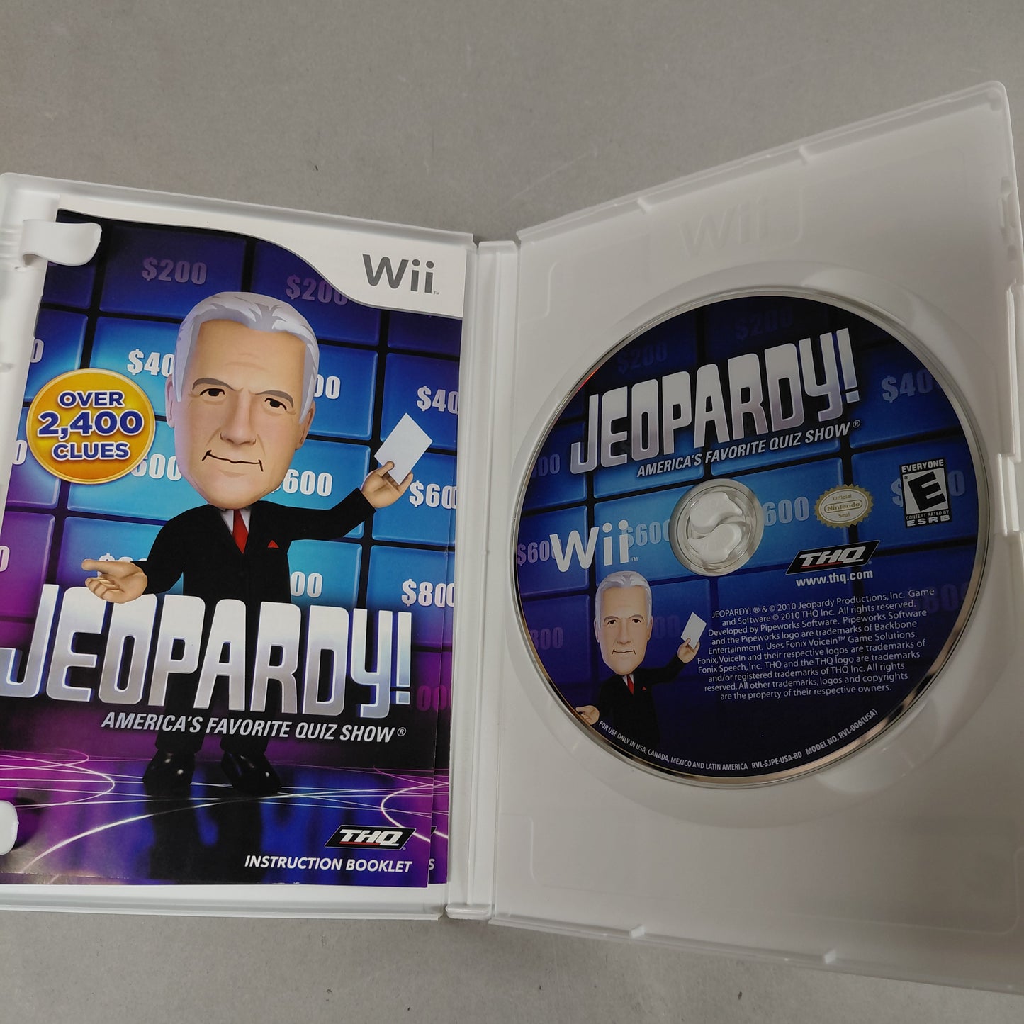 Lot of 3 Nintendo Family Wii Games