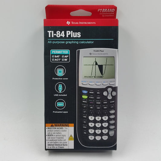 New Texas Instruments TI-84+ Graphing Calculator