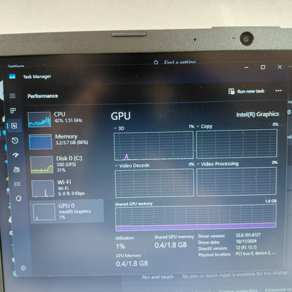 HP Laptop  15-EG0067ST 13.4" N150 800MHz 4GB RAM 128GB SSD