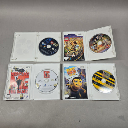 Lot of 4 Nintendo Wii Games