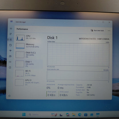 HP ProBook 430 G4 12.5" Celeron 3865U 1.8GHz 16GB RAM 500GB SSD 256GB SSD