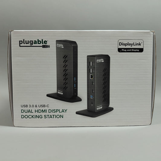New PlugAble USB 3.0 & USB-C  Docking Station