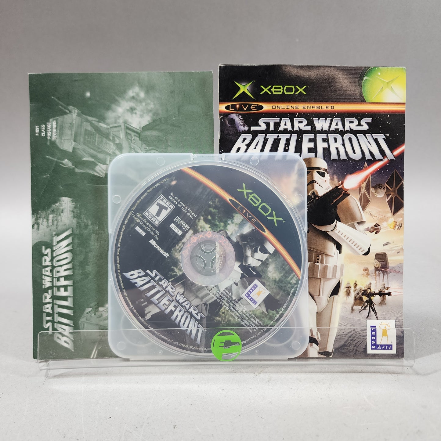 Lot of 3 Microsoft Original Xbox Games Star Wars Bundle
