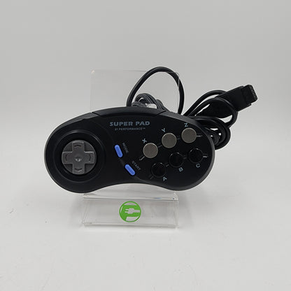 Sega Genesis Super Pad Black
