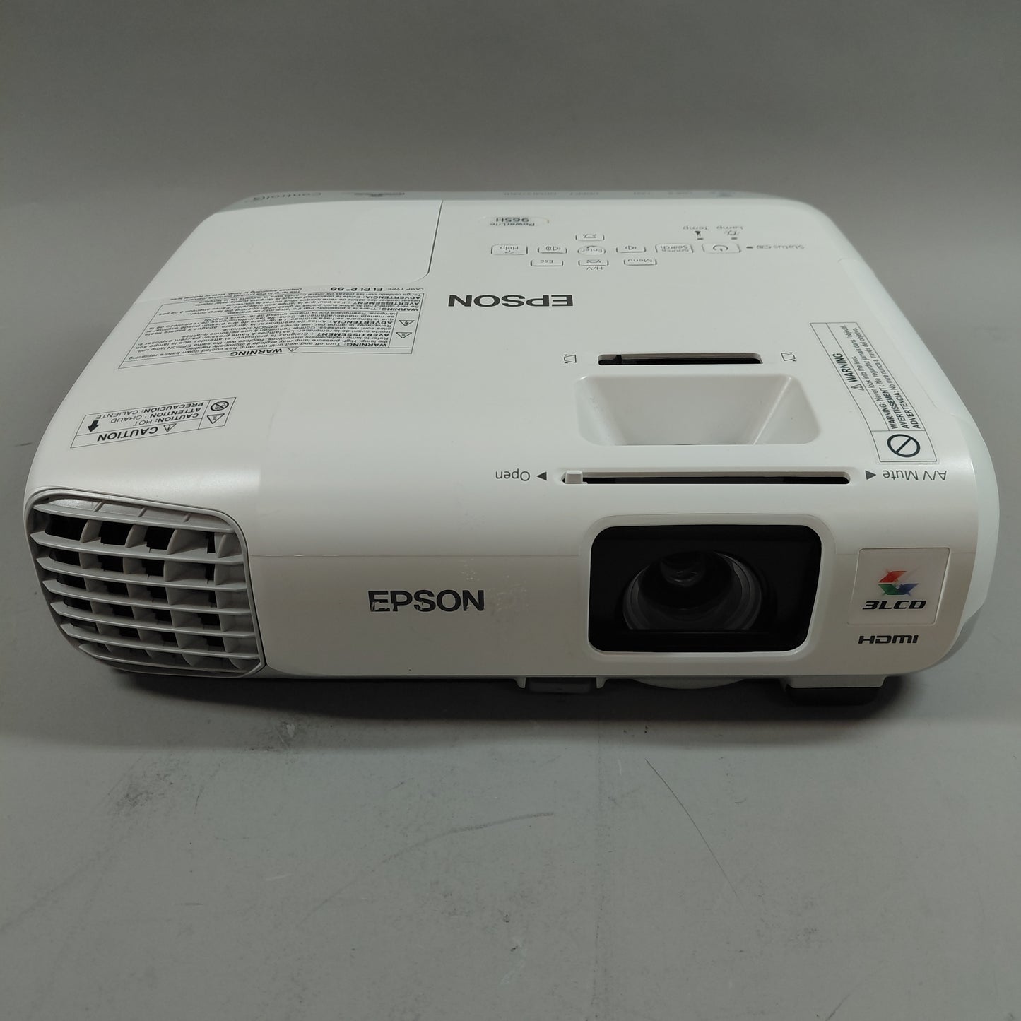 Epson PowerLite 965H 1024 x 768 XGA 3,300 Lumens LCD Projector