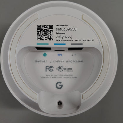 Google AC-1304 Wifi Range Extender White