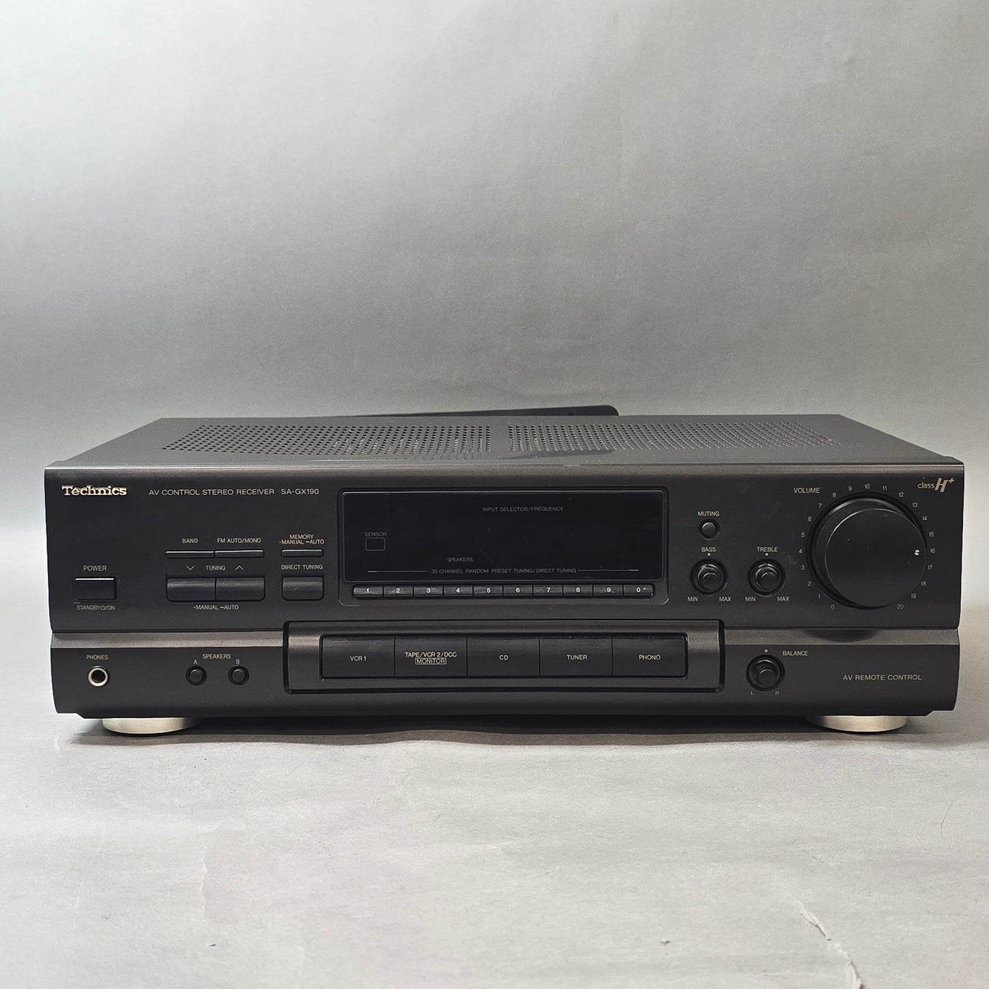 Technics AV Controller Stereo Receiver Stereo Receiver SA-GX190