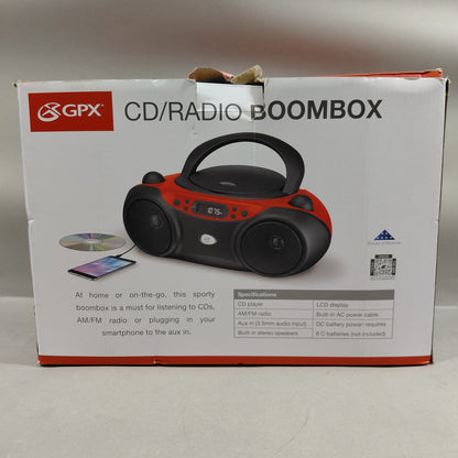 GPX CD/Radio Boombox Radio BC232R