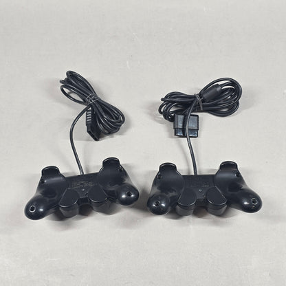 Used Lot of 2 Sony PlayStation 2 PS2 Wired Controllers