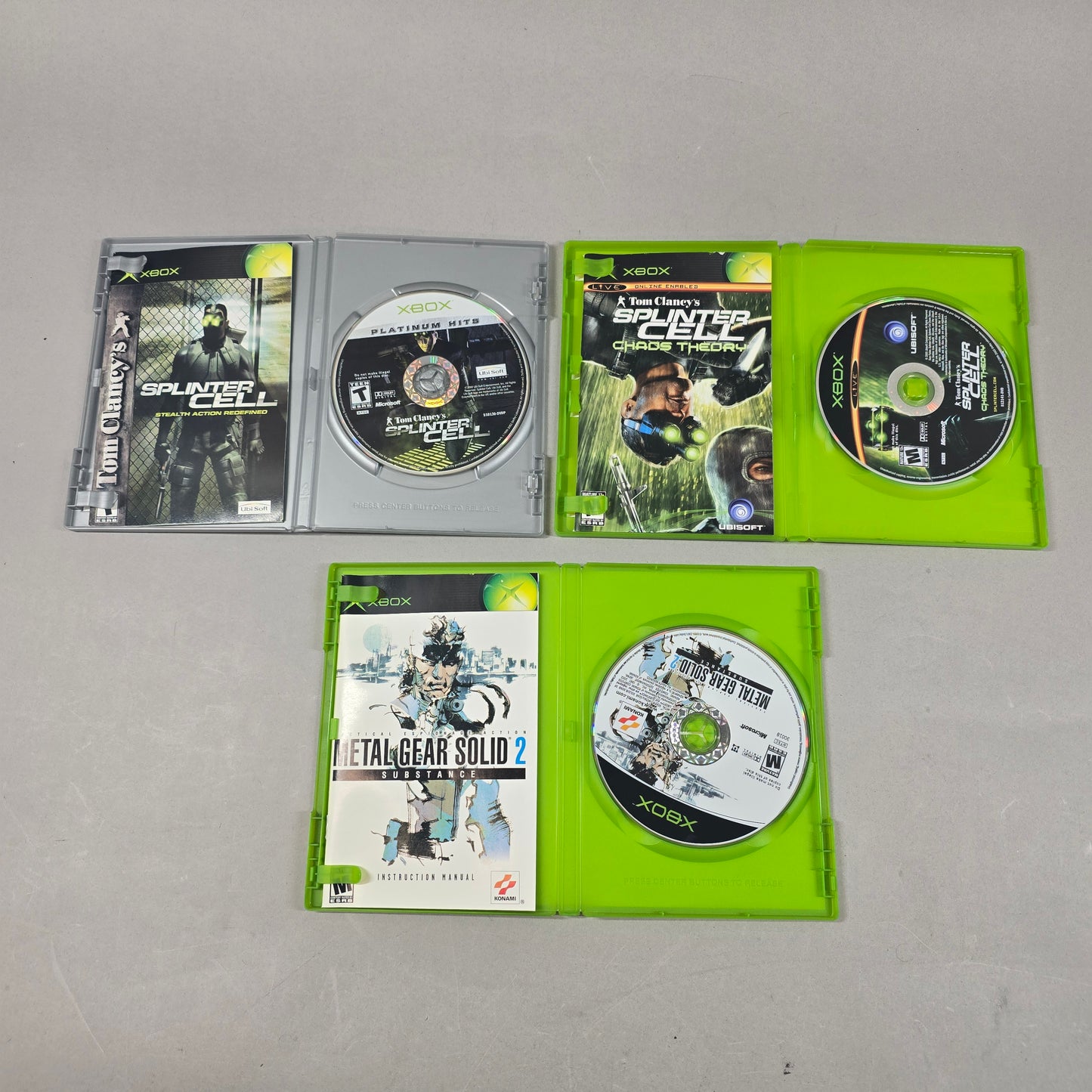 Lot of 3 Microsoft Original Xbox Games