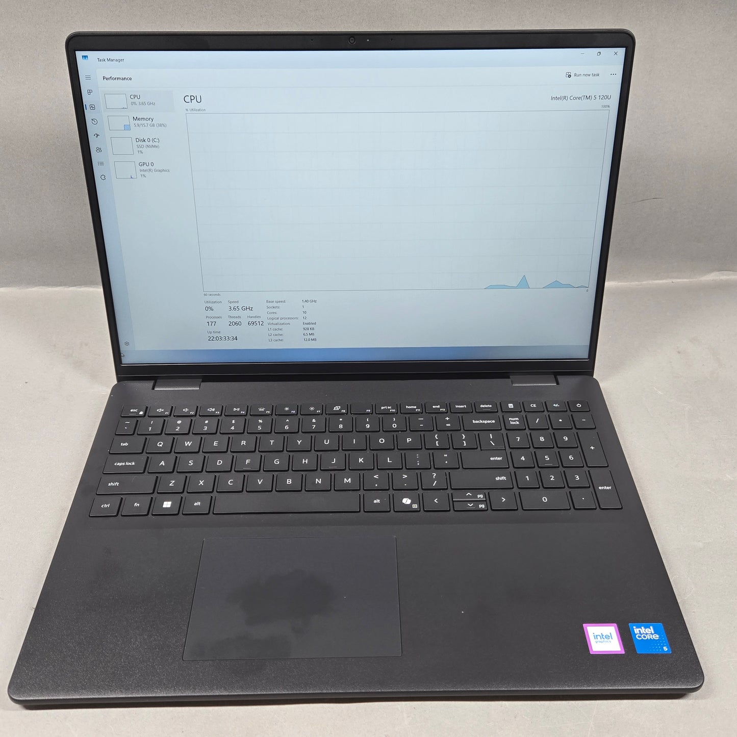 Dell 16" 5 120U 1.4GHz 16GB RAM 512GB SSD