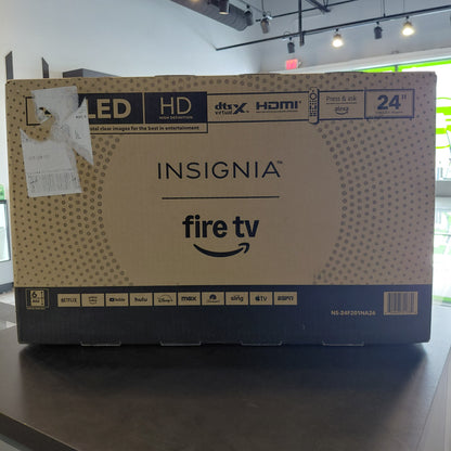 New Insignia 24" NS-24F201NA26 24" NS-24F201NA26 LED 1080p Smart TV (2023)