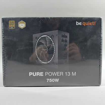 New be quiet! Pure Power 13 M 80 Plus Gold 750W Fully Modular Power Supply