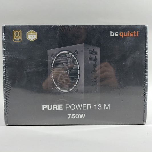 New be quiet! Pure Power 13 M 80 Plus Gold 750W Fully Modular Power Supply