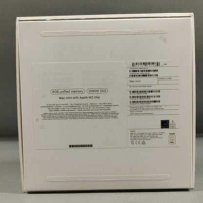 2023 Apple Mac Mini No Screen Apple M2 3.5GHz 8GB RAM 250GB SSD Space Gray A2686