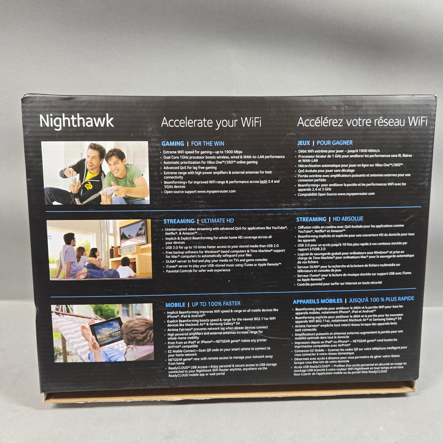 New NightHawk AC1900  Smart WiFi Router