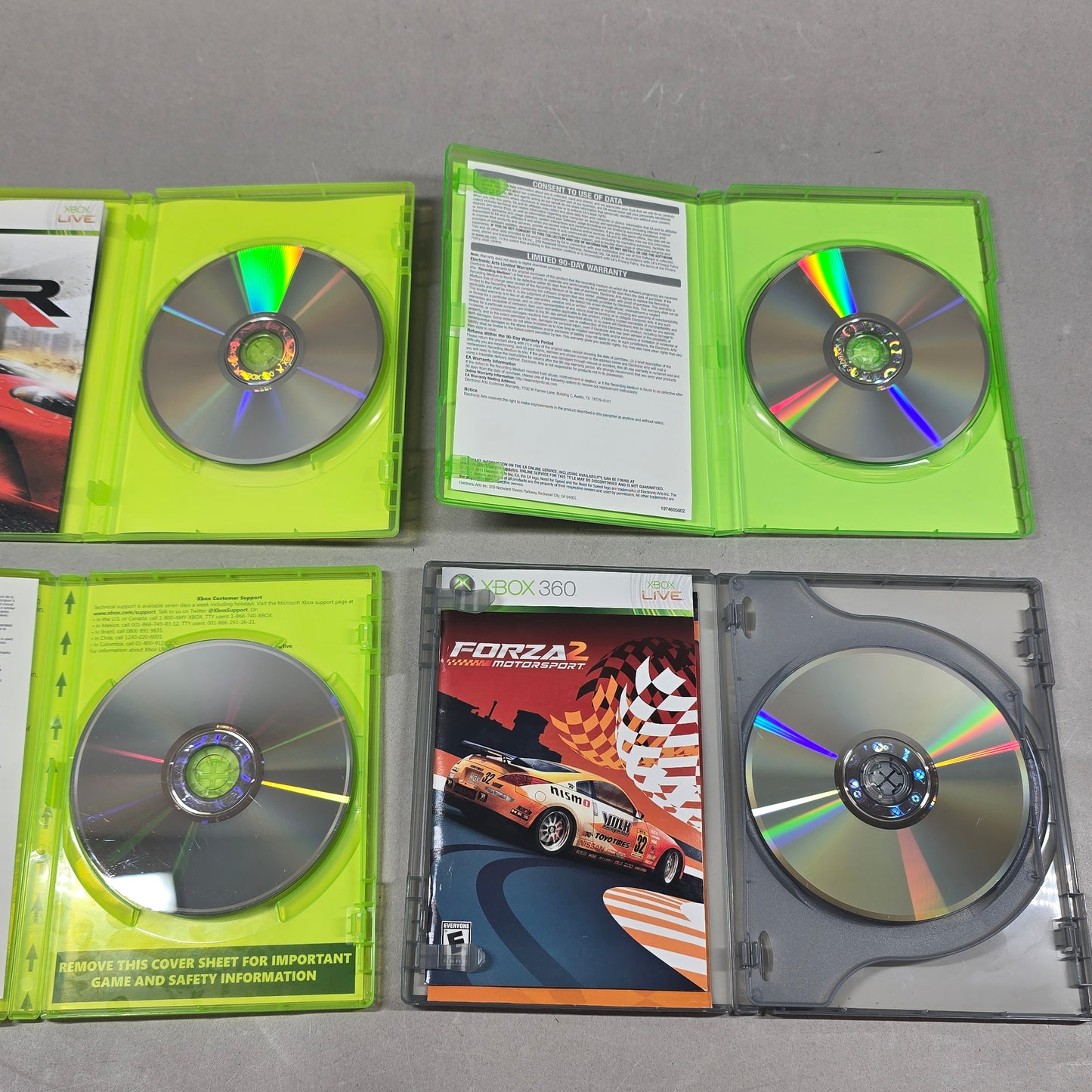 Lot of 4 Microsoft Xbox 360 Games