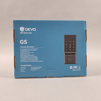 New Devo G5 WiFi Smart Lock