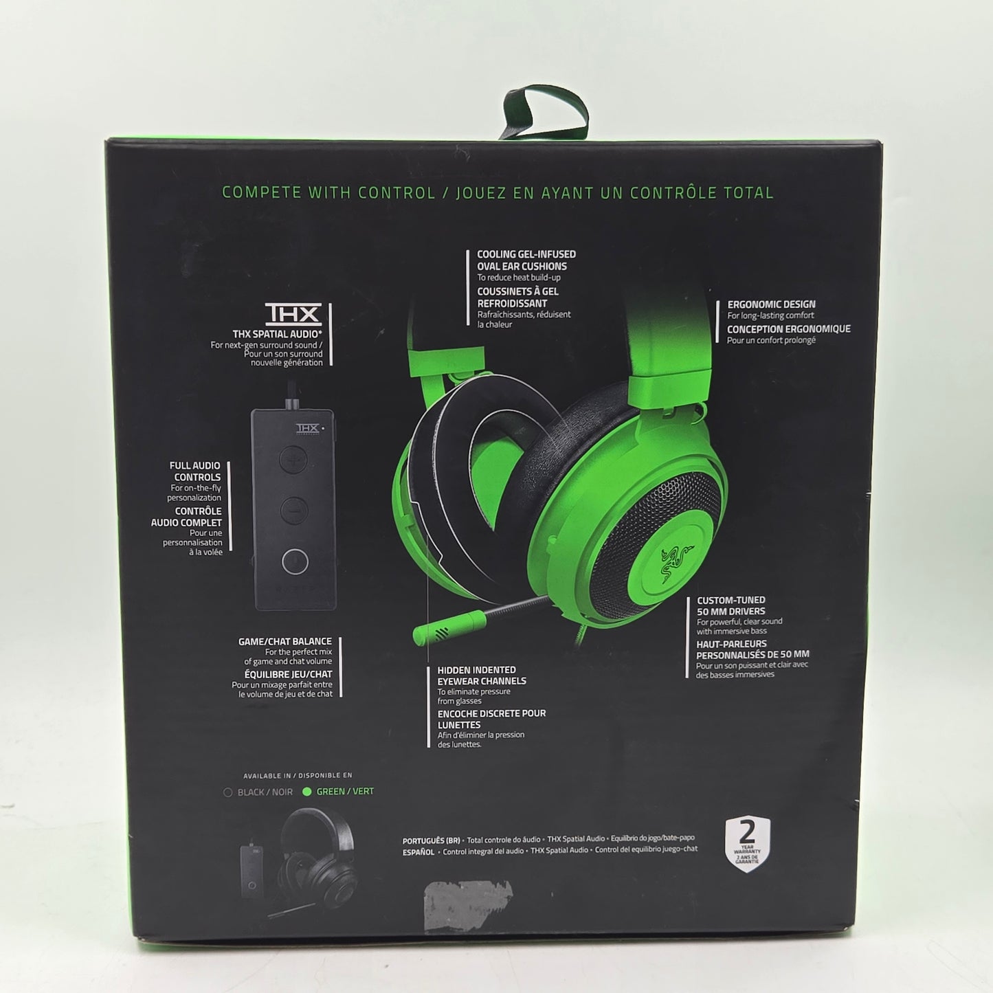 Razer Kraken Gaming Headset Green/Black RZ04-02690100-R3U1