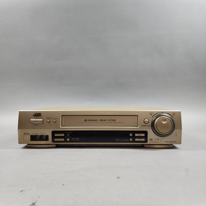 JVC Dynamic Sound System HR-DD857MS Video Cassette Recorder with Remote