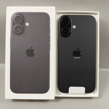 Open Box Verizon Apple iPhone 16 128GB Black MYAP3LL/A