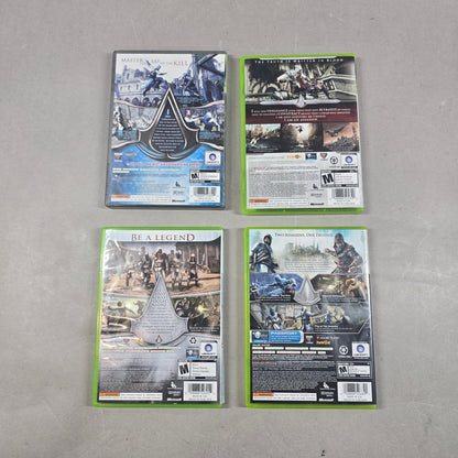 Lot of 4 Microsoft Xbox 360 Games