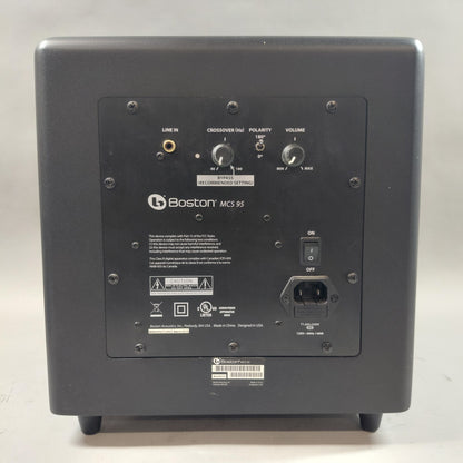 Boston MCS95 Surround Sound Home Speaker System